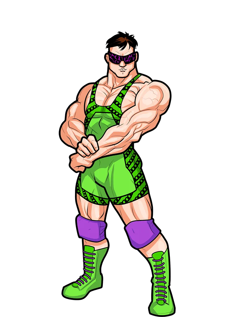 The Incredible Bulk, one of the original Eras of Wrestling characters