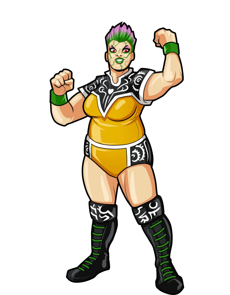 Gorgon Tokoro, one of the original Eras of Wrestling characters